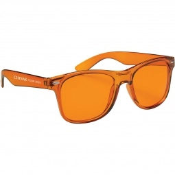 Orange - Translucent Custom Sunglasses