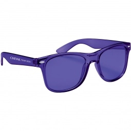 Purple - Translucent Custom Sunglasses