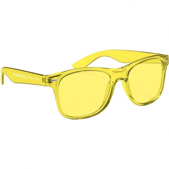 Yellow - Translucent Custom Sunglasses