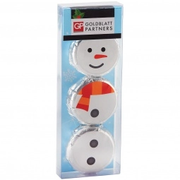 White Chocolate Covered Oreo Snowman Custom Gift Set