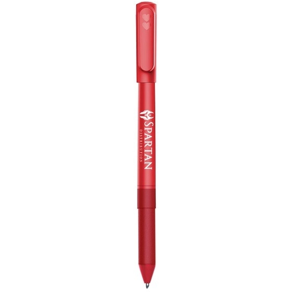 Red Paper Mate Write Bros Promotional Stick Pen w/ Grip