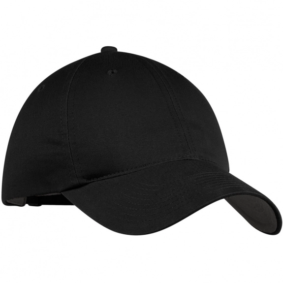 Deep Black Nike Embroidered Unstructured Twill Promo Cap