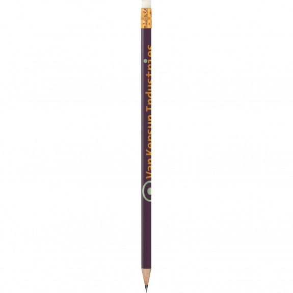 Purple BIC Solid Color Custom Pencil