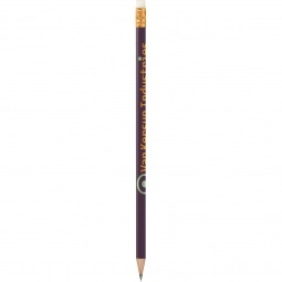 Purple BIC Solid Color Custom Pencil