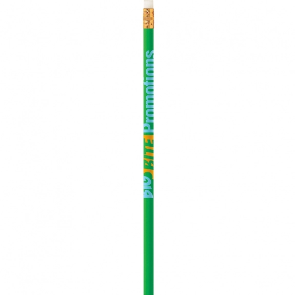 Neon Green BIC Solid Color Custom Pencil