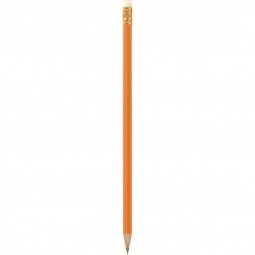 Orange BIC Solid Color Custom Pencil