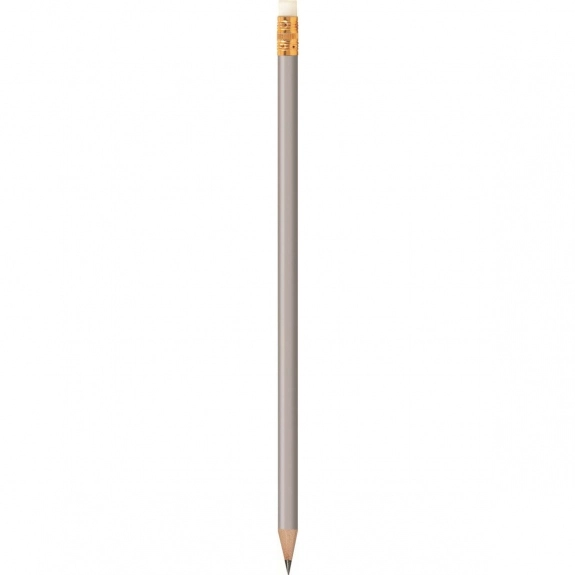 Silver BIC Solid Color Custom Pencil