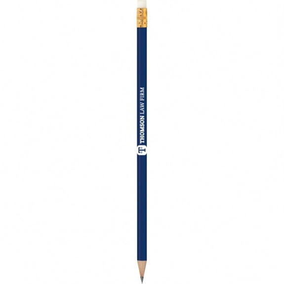 Navy BIC Solid Color Custom Pencil