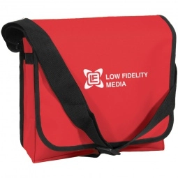 Red Budget Promotional Messenger Bags