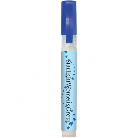 Frosted Blue Custom Logo Sunblock Pen Spray - SPF 30