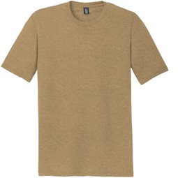 Coyote brown heather - District Made Perfect Tri Crew Custom T-Shirts