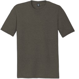 Deepest grey - District Made Perfect Tri Crew Custom T-Shirts