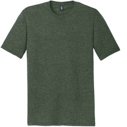 Heathered forest green - District Made Perfect Tri Crew Custom T-Shirts