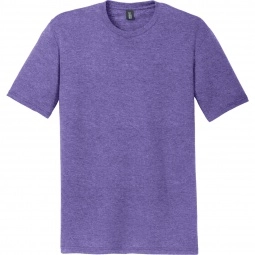 Purple Frost District Made Perfect Tri Crew Custom T-Shirts