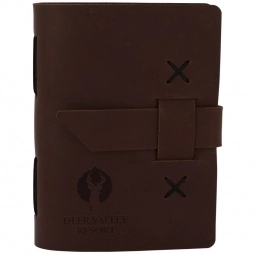 Mahogany - Traverse Leather Small Custom Journal