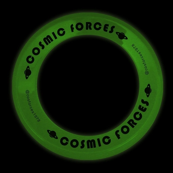 In Use - Glow-in-the-Dark Flying Ring Promotional Flyer