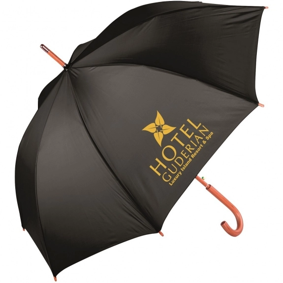 Black Peerless The Hotel Custom Umbrella - 48"