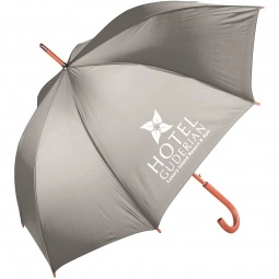 Grey Peerless The Hotel Custom Umbrella - 48"