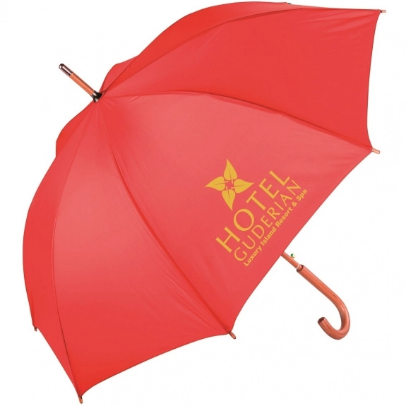 Red Peerless The Hotel Custom Umbrella - 48"