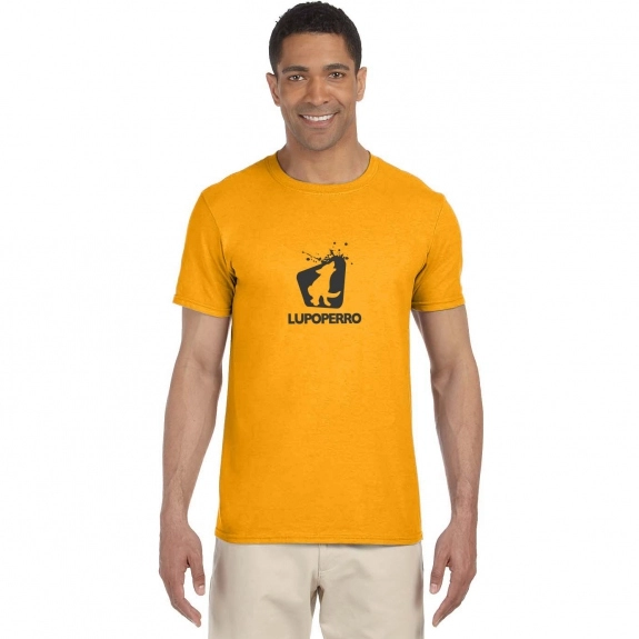 Gildan Softstyle Custom T-Shirt - Men's - Gold