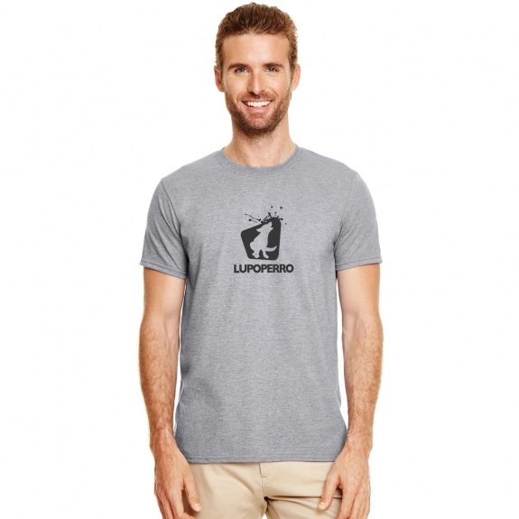 Gildan Softstyle Custom T-Shirt - Men's - Graphite Heather