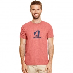Gildan Softstyle Custom T-Shirt - Men's - Heather Cardinal