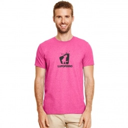 Gildan Softstyle Custom T-Shirt - Men's - Heather Heliconia