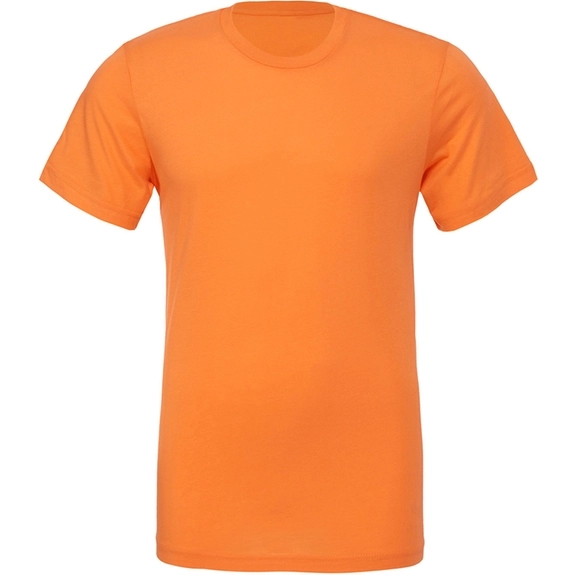 Burnt orange Bella + Canvas&#174; Short-Sleeve Unisex Custom Jersey T-Shirt