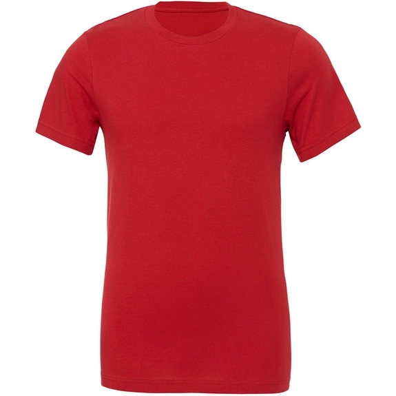 Canvas red Bella + Canvas&#174; Short-Sleeve Unisex Custom Jersey T-Shirts 