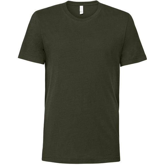 Dark olive Bella + Canvas&#174; Short-Sleeve Unisex Custom Jersey T-Shirts 