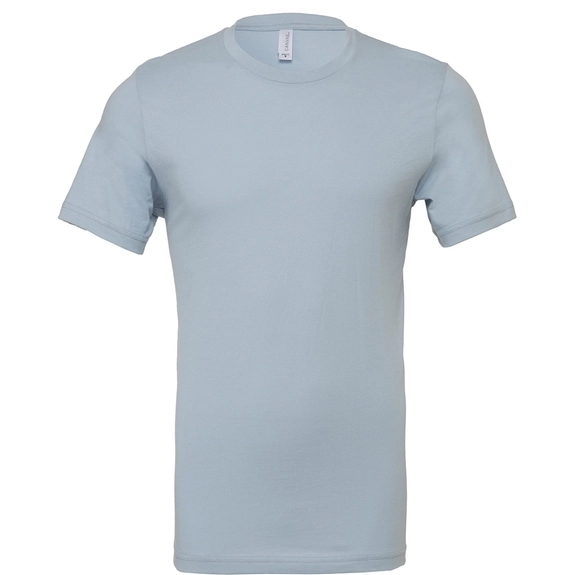 Light blue Bella + Canvas&#174; Short-Sleeve Unisex Custom Jersey T-Shirts 