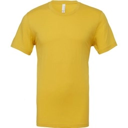 Maize yellow Bella + Canvas&#174; Short-Sleeve Unisex Custom Jersey T-Shirt