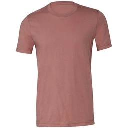Mauve Bella + Canvas&#174; Short-Sleeve Unisex Custom Jersey T-Shirts - Col