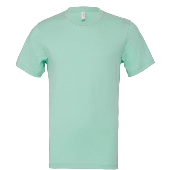 Mint Bella + Canvas&#174; Short-Sleeve Unisex Custom Jersey T-Shirts - Colo