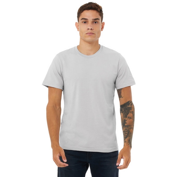 Athletic Grey Bella + Canvas&#174; Short-Sleeve Unisex Jersey T-Shirts