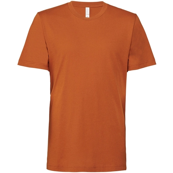 Autumn Orange Bella + Canvas&#174; Short-Sleeve Unisex Custom Jersey T-Shir