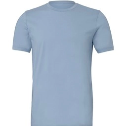 Baby blue Bella + Canvas&#174; Short-Sleeve Unisex Custom Jersey T-Shirts -