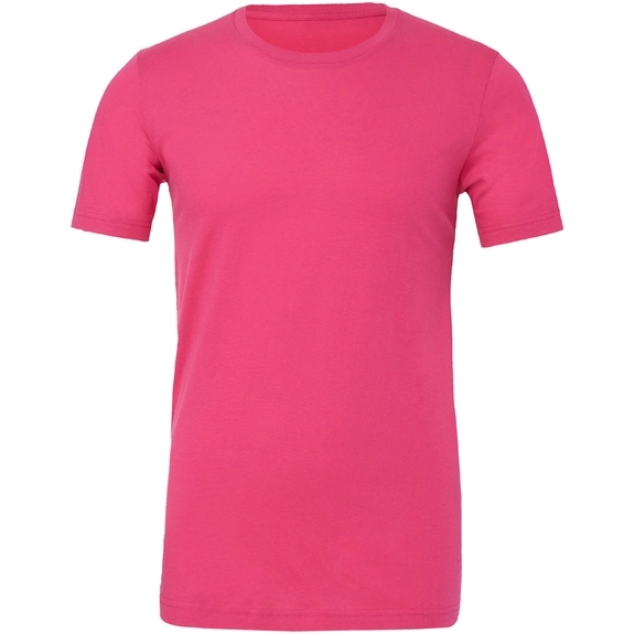 Berry Bella + Canvas&#174; Short-Sleeve Unisex Custom Jersey T-Shirts - Col