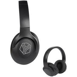 Black Custom Logo Noise Cancelling Headphones