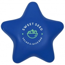 Blue Star Promotional Stress Balls