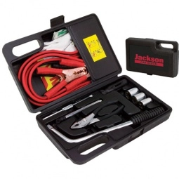 Auto Promotional Emergency Kit in ABS Case - 11 Pieces