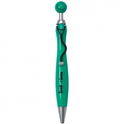 Green Swanky Stethoscope Promotional Pen