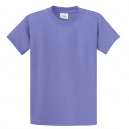 Violet Port & Company Essential Logo T-Shirt - Men's