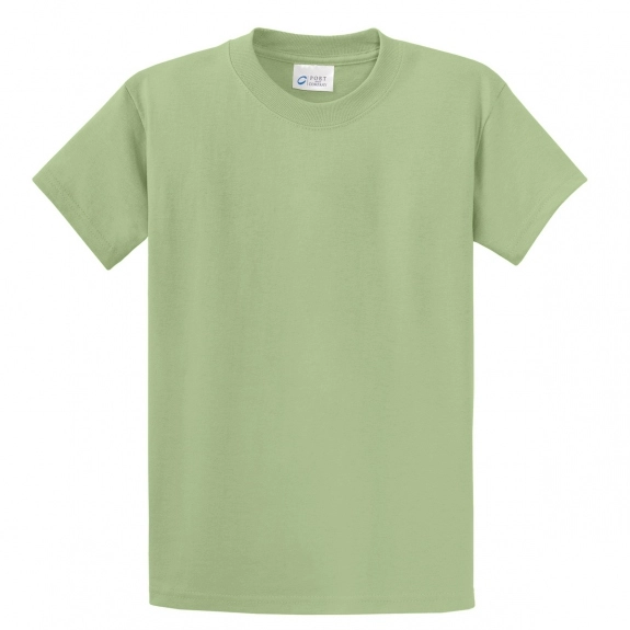 Pistachio Port & Company Essential Logo T-Shirt - Men's