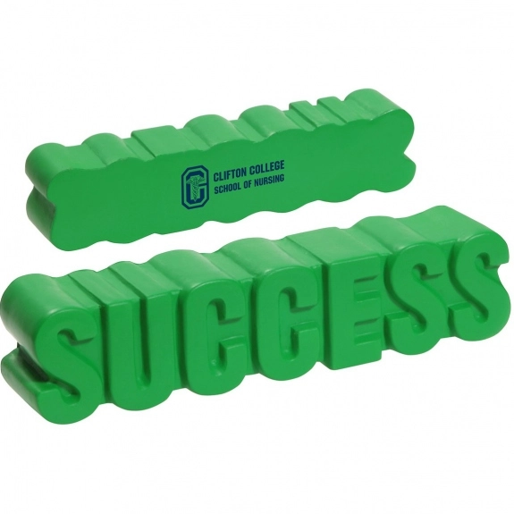  Green Success Custom Stress Ball