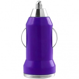 Purple UL Listed USB Custom Car Charger