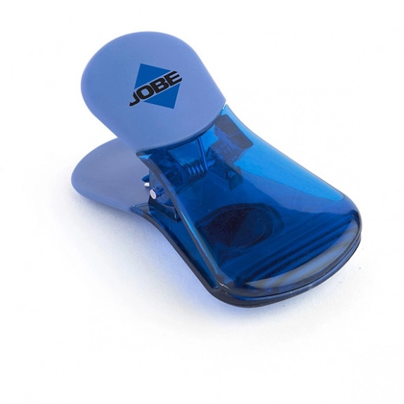 Marina Blue - Transparent Custom Magnet Clip