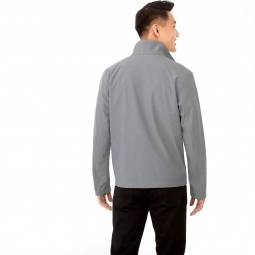 Back - Elevate Karmine Softshell Custom Jacket - Men's