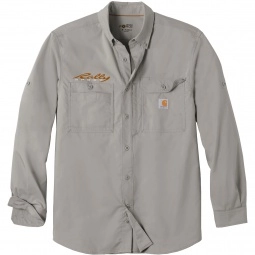 Carhartt® Force Ridgefield Solid Custom Long Sleeve Shirt