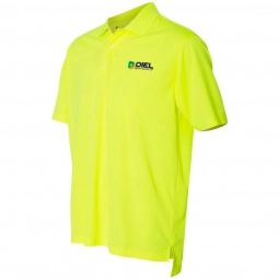 Solar Yellow Adidas Climalite Basic Sport Custom Polo Shirt